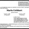 Schnell Maria 1905-1995 Todesanzeige